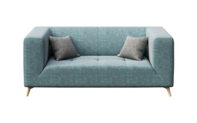 Canapea cu 2 locuri MESONICA Toro, albastru deschis