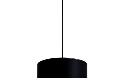 Lustră cu interiorul arămiu Sotto Luce Mika, ∅ 50 cm, negru