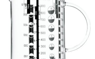 Cană măsurare WMF, 1 l, sticlă