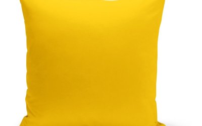 Față de pernă decorativă Kate Louise Lisa, 43 x 43 cm, galben deschis