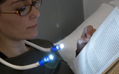 Lampă LED de citit pentru gât InnovaGoods
