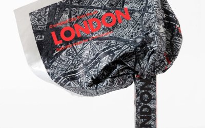 Hartă șifonată Londra