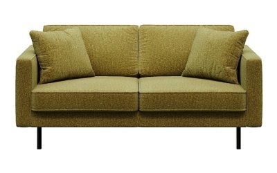 Canapea cu 2 locuri MESONICA Kobo, verde măsliniu