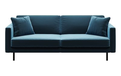 Canapea cu 3 locuri MESONICA Kobo, albastru