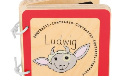 Carte din lemn pentru copii Legler Ludwig the Billy Goat