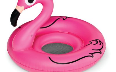 Colac gonflabil pentru copii Big Mouth Inc. Flamingo