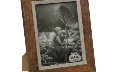 Ramă foto din lemn pentru fotografie Versa Madera Marron, 22,5 x 27,5 cm