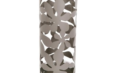 Suport metalic pentru umbrele Versa Flores, înălțime 49 cm, gri