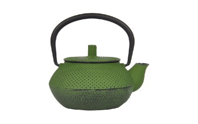 Ceainic din fontă Bambum Linden, 300 ml, verde