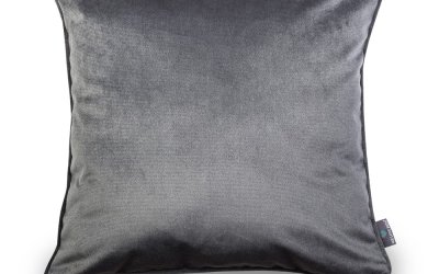 Față de pernă gri WeLoveBeds Dark, 50 x 50 cm, gri