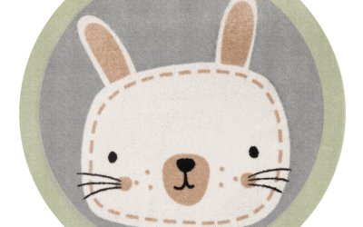 Covor pentru copii Zala Living Bunny , ⌀ 100 cm