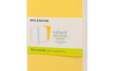 Caiet Moleskine Volant, 80 pag., galben