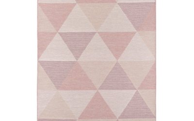 Covor adecvat și și pentru exterior Elle Decoration Secret Sevres, 160 x 230 cm, roz