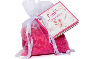 Săculeț parfumat din organza cu aromă de magnolie roz Boles d´olor Frutos