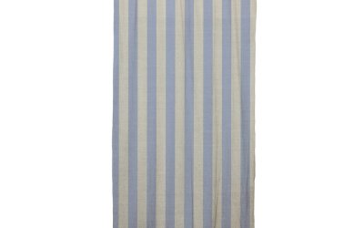 Draperie Linen Cuture Cortina Hogar Blue Stripes, albastru
