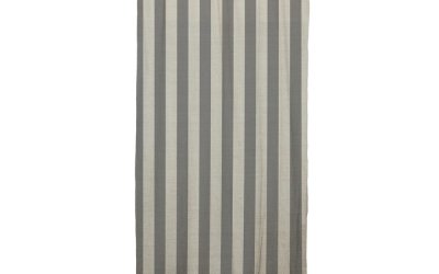 Draperie Linen Cuture Cortina Hogar Grey Stripes, gri