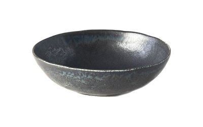 Bol oval din ceramică MIJ BB, ø 17 x 15 cm, negru