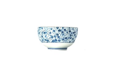 Bol din ceramică MIJ Daisy, ø 13 cm, alb – albastru