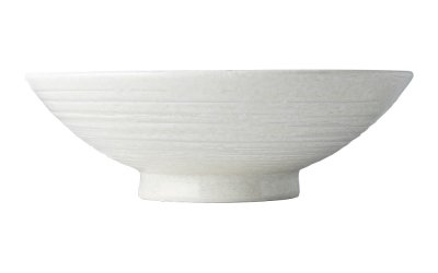 Bol din ceramică pentru ramen MIJ Star, ø 25 cm, alb