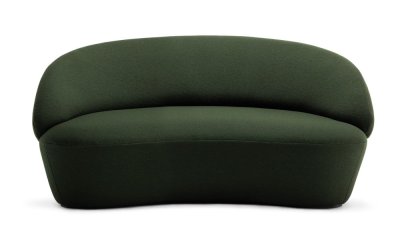 Canapea cu tapițerie din lână EMKO Naïve, 162 cm, verde