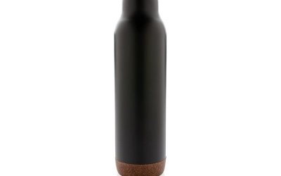 Sticlă termos XD Collection, 0,6 l, negru