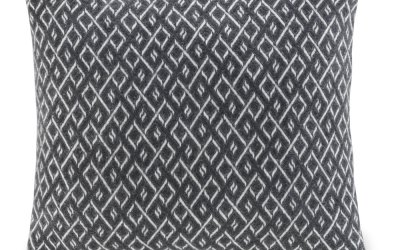 Față de pernă Euromant Agave, 45 x 45 cm, gri închis