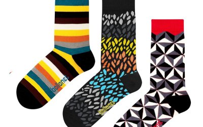 Set 3 perechi de șosete Ballonet Socks Autumn în cutie de cadou, mărime 36 – 40