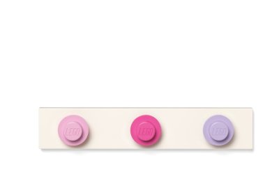 Cuier de perete LEGO®, roz-gri