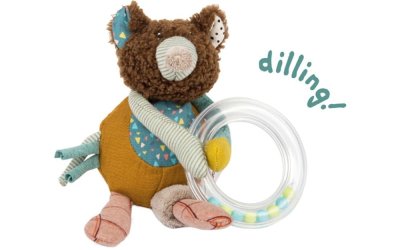 Inel de jucărie pentru copii Moulin Roty „Teddy Bear”