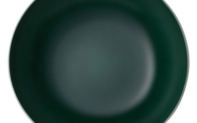 Bol din porțelan Villeroy & Boch Uni, ⌀ 26 cm, alb-verde