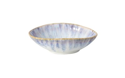 Bol din gresie ceramică Costa Nova Brisa, ⌀ 15 cm, alb – albastru