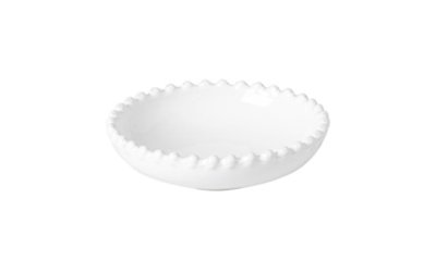 Bol din gresie ceramică Costa Nova Pearl, ⌀ 11 cm, alb