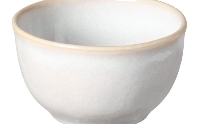 Bol din gresie ceramică Costa Nova Roda, ⌀ 13 cm, alb