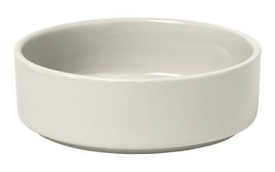 Bol din ceramică pentru musli / supă Blomus Pilar, alb