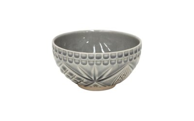 Bol din gresie ceramică Costa Nova Cristal, ⌀ 12 cm, gri