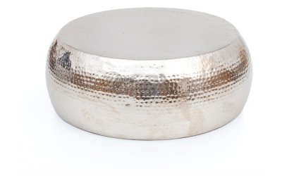 Masă de cafea WOOX LIVING Kim, ⌀ 83 cm, argintiu