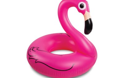 Colac gonflabil Big Mouth Inc. Flamingo