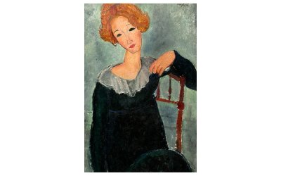 Reproducere tablou Amedeo Modigliani – Woman with Red Hair, 60 x 40 cm