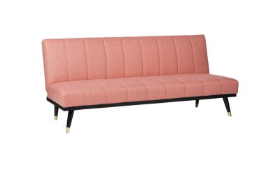 Canapea extensibilă sømcasa Madrid, roz
