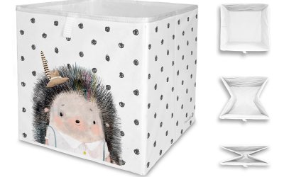 Cutie de depozitare pentru copii Mr. Little Fox Hedgehog Boy