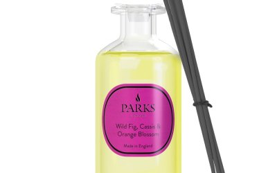 Difuzor cu parfum de smochin sălbatic Parks Candles London, intensitate parfum 8 săptămâni