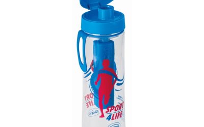 Sticlă de apă cu infuzor Snips Sport, 750 ml, albastru