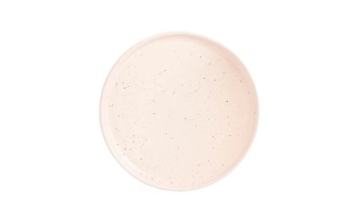 Farfurie mare din gresie ÅOOMI Dust, ø 27,5 cm, roz deschis