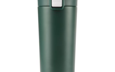 Cană termică Vialli Design Fuori, 400 ml, verde