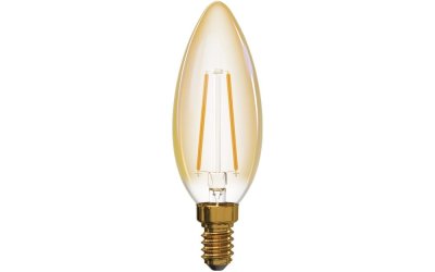 Bec cu LED EMOS Vintage Candle Warm White, 2,1W E14
