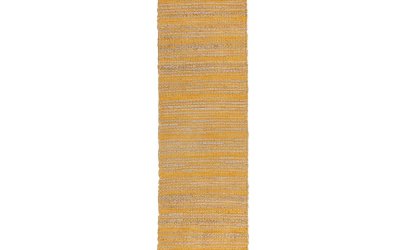 Covor din iută Flair Rugs Equinox, 60 x 230 cm, galben