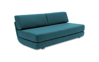 Canapea extensibilă Softline Lounge, turcoaz
