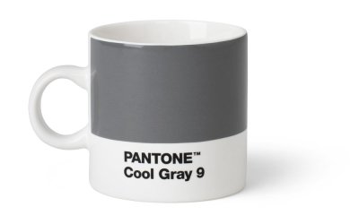 Cană Pantone Espresso, 120 ml, gri