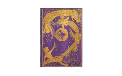 Agendă săptămânală pentru 2022 Paperblanks Violet Fairy, 13×18 cm