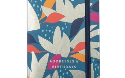Carnețel adrese și zile de naștere Busy B Notebook Floral